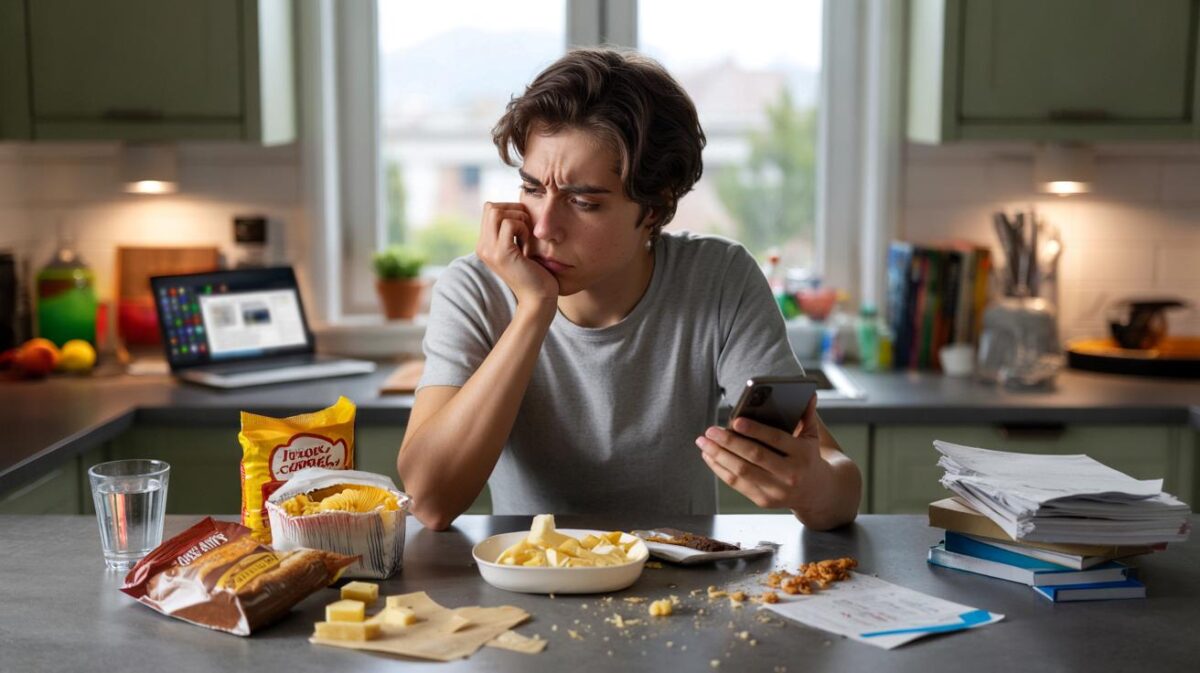 Deze verandering in eetgedrag kan samenhangen met mentale vermoeidheid