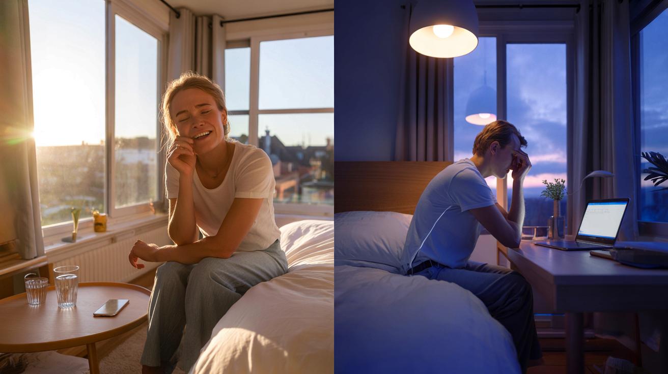 Waarom je je soms beter voelt in de ochtend dan in de avond, of andersom